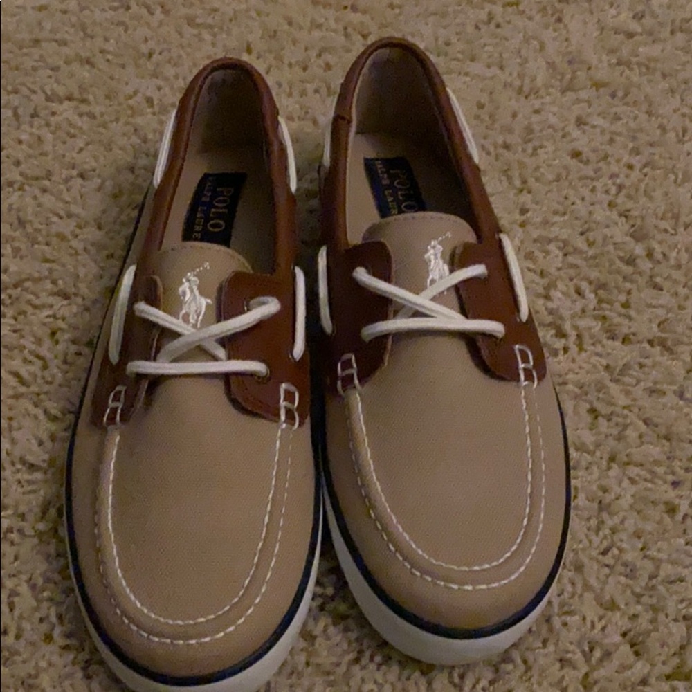 Boys Polo boat shoes